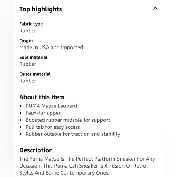 NWT Puma Mayze Leopard Summer Melon Puma Team Gold Women’s 7.5 - Picture 14 of 16